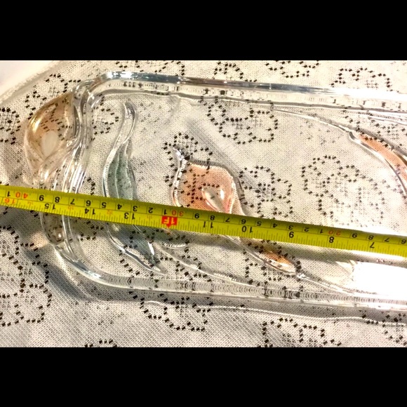 Mikasa Crystal Mayfair Canape Tray Original Walther Glass Vintage - Picture 5 of 8